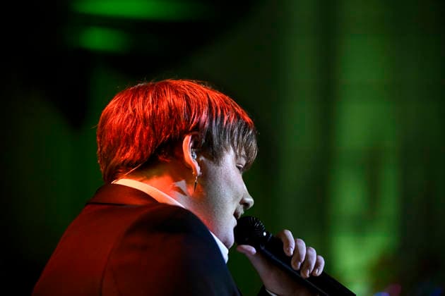 STOCKHOLM, SWEDEN 20251206 Love Hedlund Stenmarck performs Lover you should have come over with Jeff Buckley during the final of Idol 2025 STOCKHOLM SWEDEN x10060x  Copyright: xHenrikxMontgomery TTx IDOL 2025 oGmZWUBRetU