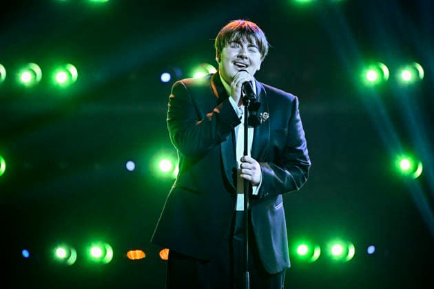 STOCKHOLM, SWEDEN 20251206 Love Hedlund Stenmarck performs Lover you should have come over with Jeff Buckley during the final of Idol 2025 STOCKHOLM SWEDEN x10060x  Copyright: xHenrikxMontgomery TTx IDOL 2025 92g_M2iGhGg