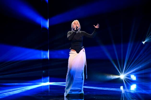 STOCKHOLM, SWEDEN 20251206 Nicolina Mercedes Brandström performs So Will I 100 Billion X by Hillsong United during the final of Idol 2025 STOCKHOLM SWEDEN x10060x  Copyright: xHenrikxMontgomery TTx IDOL 2025 KW9RKMeXrig