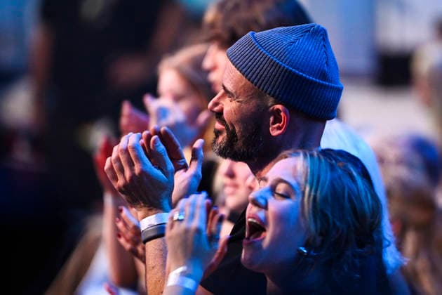 STOCKHOLM, SWEDEN 20251206 Singer Martin Stenmarck in the audience to cheer on his son Love Hedlund Stenmarck during the final of Idol 2025 STOCKHOLM SWEDEN x10060x  Copyright: xHenrikxMontgomery TTx IDOL 2025 FtERiMNMjeA