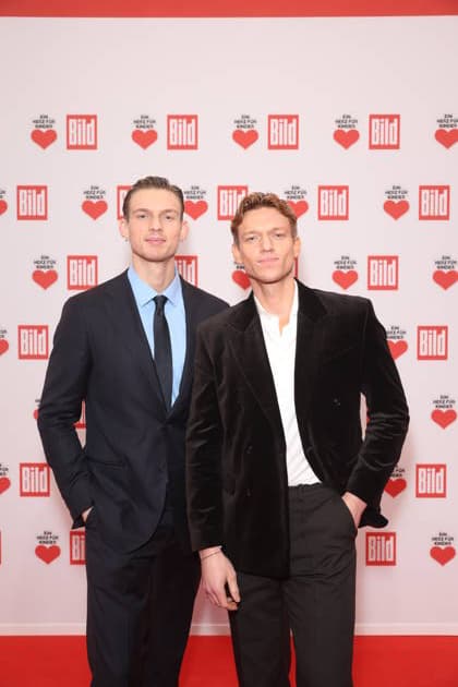 Donation gala Ein Herz für Kinder 2025 Lucas Hain Fast Boy and Felix Hain Fast Boy at the TV donation gala Ein Herz für Kinder at Studio Adlershof on 06 12 2025 in Berlin Copyright: xEventpressxKochanx