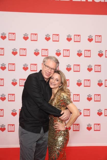 Donation gala Ein Herz für Kinder 2025 Frank Thelen and Nathalie Thelen Sattler at the TV donation gala Ein Herz für Kinder at Studio Adlershof on 06 12 2025 in Berlin Copyright: xEventpressxKochanx