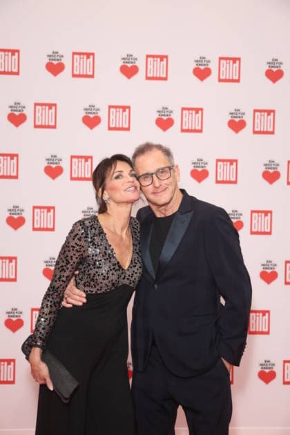 Donation gala Ein Herz für Kinder 2025 Gerit Kling and Wolfram Becker at the TV donation gala Ein Herz für Kinder at Studio Adlershof on 06 12 2025 in Berlin Copyright: xEventpressxKochanx