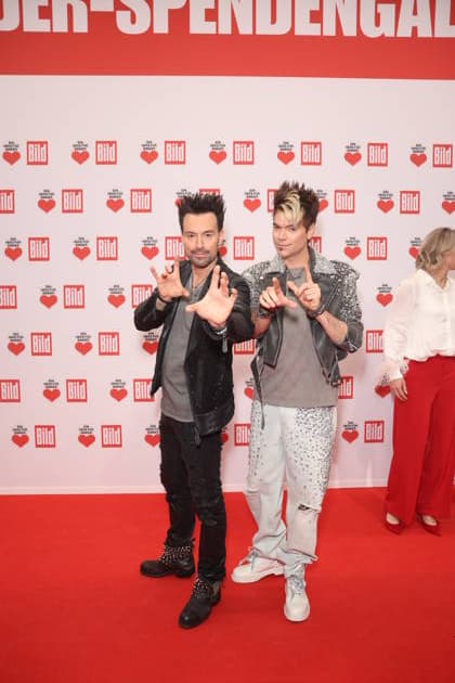 Donation gala Ein Herz für Kinder 2025 Andreas Ehrlich and Chris Ehrlich at the TV donation gala Ein Herz für Kinder at Studio Adlershof on 06 12 2025 in Berlin Copyright: xEventpressxKochanx