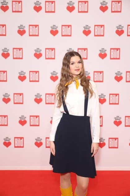 Donation gala A Heart for Children 2025 Maya Giotea at the TV donation gala A Heart for Children at Studio Adlershof on 06 12 2025 in Berlin Copyright: xEventpressxKochanx