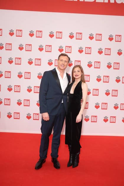 Donation gala Ein Herz für Kinder 2025 Patrick Kalupa and Josefine Preuß at the TV donation gala Ein Herz für Kinder at Studio Adlershof on 06 12 2025 in Berlin Copyright: xEventpressxKochanx