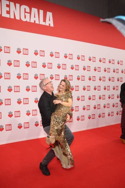 Donation gala Ein Herz für Kinder 2025 Frank Thelen and Nathalie Thelen Sattler at the TV donation gala Ein Herz für Kinder at Studio Adlershof on 06 12 2025 in Berlin Copyright: xEventpressxKochanx