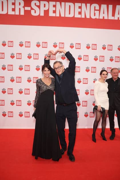 Donation gala Ein Herz für Kinder 2025 Gerit Kling and Wolfram Becker at the TV donation gala Ein Herz für Kinder at Studio Adlershof on 06 12 2025 in Berlin Copyright: xEventpressxKochanx