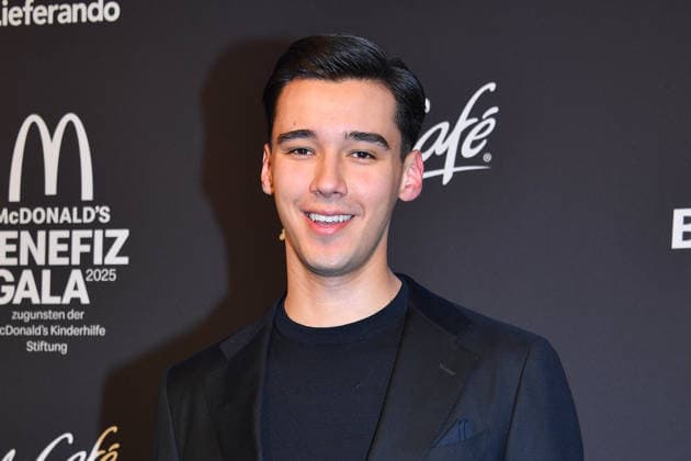 Diego Pooth at the benefit gala for the McDonalds Childrens Aid Foundation on 6 12 2025 in Munich McDonalds Benefit Gala 2025 in Munich