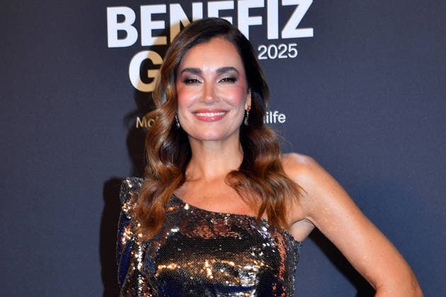 Jana Ina Zarrella at the Benefit Gala in favor of the McDonalds Childrens Aid Foundation on 6 12 2025 in Munich McDonalds Benefit Gala 2025 in Munich