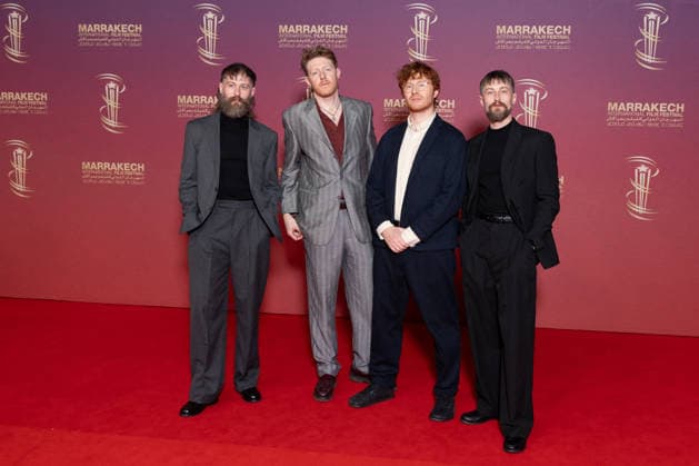 22nd Marrakech International Film Festival Day 9 nb Elliott Tittensor, Luke Morris Moran, Director Oscar Hudson and Luke Tittensor attends the closing ceremony during day 9 of the 22nd Marrakech International Film Festival on December 06, 2025 in Marrakech, Maroc. Photo by Nasser Berzane ABACAPRESS.COM Marrakech  Copyright: xBerzanexNasser ABACAx