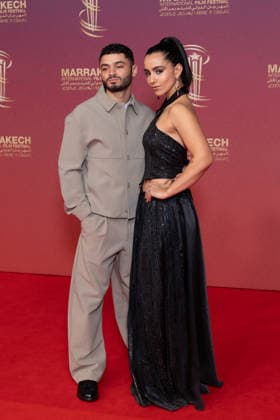 22nd Marrakech International Film Festival Day 9 nb Adam Noi, Lina El Arabi attends the closing ceremony during day 9 of the 22nd Marrakech International Film Festival on December 06, 2025 in Marrakech, Maroc. Photo by Nasser Berzane ABACAPRESS.COM Marrakech  Copyright: xBerzanexNasser ABACAx