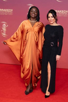 22nd Marrakech International Film Festival Day 9 nb Aissa Maiga and Erige Sehiri attends the closing ceremony during day 9 of the 22nd Marrakech International Film Festival on December 06, 2025 in Marrakech, Maroc. Photo by Nasser Berzane ABACAPRESS.COM Marrakech  Copyright: xBerzanexNasser ABACAx