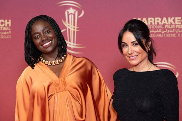 22nd Marrakech International Film Festival Day 9 nb Aissa Maiga and Erige Sehiri attends the closing ceremony during day 9 of the 22nd Marrakech International Film Festival on December 06, 2025 in Marrakech, Maroc. Photo by Nasser Berzane ABACAPRESS.COM Marrakech  Copyright: xBerzanexNasser ABACAx