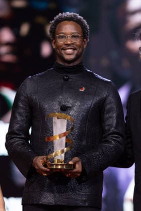 22nd Marrakech International Film Festival Day 9 nb Akinola Davies Jr attends the closing ceremony during day 9 of the 22nd Marrakech International Film Festival on December 06, 2025 in Marrakech, Maroc. Photo by Nasser Berzane ABACAPRESS.COM Marrakech  Copyright: xBerzanexNasser ABACAx