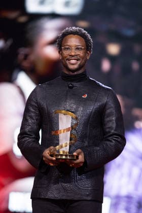 22nd Marrakech International Film Festival Day 9 nb Akinola Davies Jr attends the closing ceremony during day 9 of the 22nd Marrakech International Film Festival on December 06, 2025 in Marrakech, Maroc. Photo by Nasser Berzane ABACAPRESS.COM Marrakech  Copyright: xBerzanexNasser ABACAx