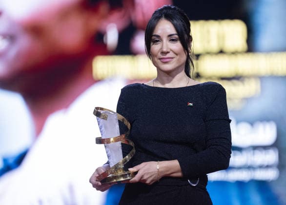 22nd International Marrakech Film Festival MARRAKECH, MOROCCO – DECEMBER 6: French-Tunisian director Erige Sehiri wins the Etoile d Or Award for her film Promised Sky during the 22nd International Marrakech Film Festival awards ceremony on December 6, 2025, in Marrakech, Morocco. Abu Adem Muhammed Anadolu Marrakech Morocco. Editorial use only. Please get in touch for any other usage.  Copyright: x2025xAnadoluxAbuxAdemxMuhammedx