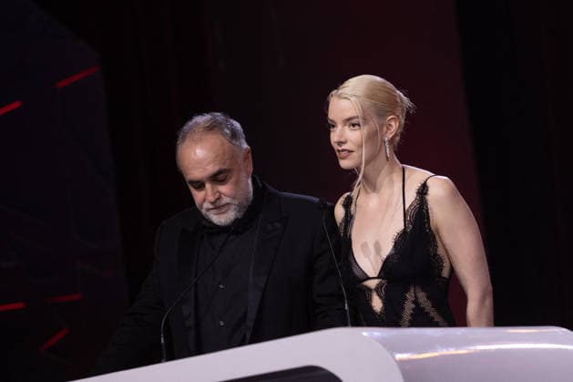 22nd Marrakech International Film Festival Day 9 nb Anya Taylor-Joy, Karim Ainouz attends the closing ceremony during day 9 of the 22nd Marrakech International Film Festival on December 06, 2025 in Marrakech, Maroc. Photo by Nasser Berzane ABACAPRESS.COM Marrakech  Copyright: xBerzanexNasser ABACAx