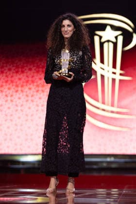 22nd Marrakech International Film Festival Day 9 nb Jihan Kikhia attends the closing ceremony during day 9 of the 22nd Marrakech International Film Festival on December 06, 2025 in Marrakech, Maroc. Photo by Nasser Berzane ABACAPRESS.COM Marrakech  Copyright: xBerzanexNasser ABACAx