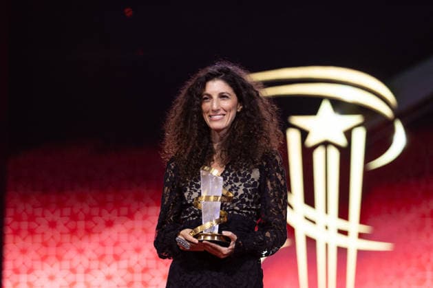 22nd Marrakech International Film Festival Day 9 nb Jihan Kikhia attends the closing ceremony during day 9 of the 22nd Marrakech International Film Festival on December 06, 2025 in Marrakech, Maroc. Photo by Nasser Berzane ABACAPRESS.COM Marrakech  Copyright: xBerzanexNasser ABACAx