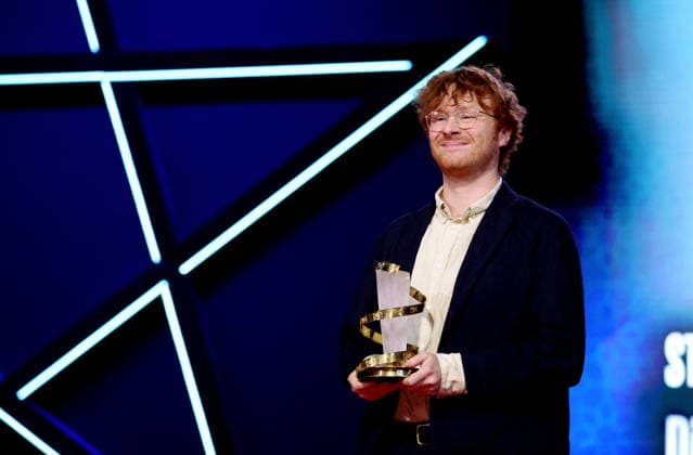 Oscar Hudson, Prix de la Mise en Scène at the closing ceremony of the 22nd Marrakech International Film Festival, Morocco, on December 6, 2025 Dominique Jacovides Bestimage Closing ceremony of the 22nd Marrakech International Film Festival, Morocco, on December 6, 2025 Marrakech Maroc  Copyright: xDOMINIQUExJACOVIDESx xBESTIMAGExDOMINIQUExJACOVIDESx xBESTIMAGEx