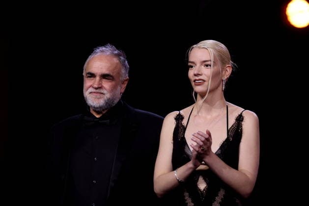 Karim Aïnouz and Anya Taylor Joy at the closing ceremony of the 22nd Marrakech International Film Festival, Morocco, on December 6, 2025 Dominique Jacovides Bestimage Closing ceremony of the 22nd Marrakech International Film Festival, Morocco, on December 6, 2025 Marrakech Maroc  Copyright: xDOMINIQUExJACOVIDESx xBESTIMAGExDOMINIQUExJACOVIDESx xBESTIMAGEx