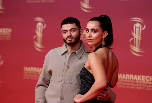Adam Noi et Lina El Arabi au photocall de la cérémonie de clôture de la 22ème édition du Festival International du Film de Marrakech, Maroc, le 6 décembre 2025 Dominique Jacovides Bestimage Photocall Closing ceremony of the 22nd Marrakech International Film Festival, Morocco, on December 6, 2025 Marrakech Maroc  Copyright: xDOMINIQUExJACOVIDESx xBESTIMAGExDOMINIQUExJACOVIDESx xBESTIMAGEx