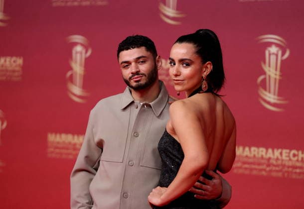 Adam Noi et Lina El Arabi au photocall de la cérémonie de clôture de la 22ème édition du Festival International du Film de Marrakech, Maroc, le 6 décembre 2025 Dominique Jacovides Bestimage Photocall Closing ceremony of the 22nd Marrakech International Film Festival, Morocco, on December 6, 2025 Marrakech Maroc  Copyright: xDOMINIQUExJACOVIDESx xBESTIMAGExDOMINIQUExJACOVIDESx xBESTIMAGEx