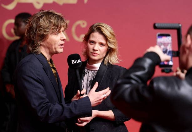 Alex Lutz et Mélanie Thierry au photocall de la cérémonie de clôture de la 22ème édition du Festival International du Film de Marrakech, Maroc, le 6 décembre 2025 Dominique Jacovides Bestimage Photocall Closing ceremony of the 22nd Marrakech International Film Festival, Morocco, on December 6, 2025 Marrakech Maroc  Copyright: xDOMINIQUExJACOVIDESx xBESTIMAGExDOMINIQUExJACOVIDESx xBESTIMAGEx