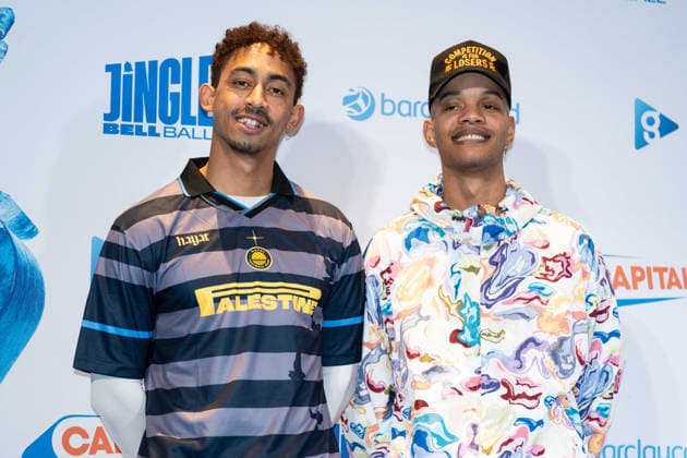 Capital s Jingle Bell Ball 2025 - Saturday (L-R) Jordan Stephens and Harley Alexander-Suleof Rizzle Kicks attend Capital s Jingle Bell Ball at The O2 Arena, Credit:Lounis Tiar Avalon United Kngdom, London, o2 arena  Copyright: xLounisxTiarx xAvalonx 1057195042