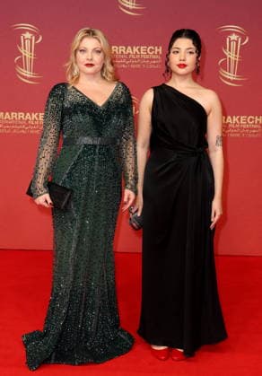 Sophie Guillemin et sa fille au photocall de la cérémonie de clôture de la 22ème édition du Festival International du Film de Marrakech, Maroc, le 6 décembre 2025 Dominique Jacovides Bestimage Photocall Closing ceremony of the 22nd Marrakech International Film Festival, Morocco, on December 6, 2025 Marrakech Maroc  Copyright: xDOMINIQUExJACOVIDESx xBESTIMAGExDOMINIQUExJACOVIDESx xBESTIMAGEx