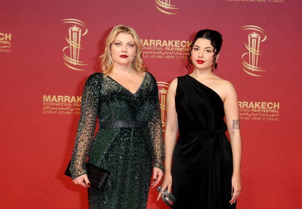Sophie Guillemin et sa fille au photocall de la cérémonie de clôture de la 22ème édition du Festival International du Film de Marrakech, Maroc, le 6 décembre 2025 Dominique Jacovides Bestimage Photocall Closing ceremony of the 22nd Marrakech International Film Festival, Morocco, on December 6, 2025 Marrakech Maroc  Copyright: xDOMINIQUExJACOVIDESx xBESTIMAGExDOMINIQUExJACOVIDESx xBESTIMAGEx