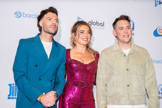 Capital s Jingle Bell Ball 2025 - Saturday (L-R) Jordan North, Sian Welby and Chris Stark attend Capital s Jingle Bell Ball at The O2 Arena, Credit:Lounis Tiar Avalon United Kngdom, London, o2 arena  Copyright: xLounisxTiarx xAvalonx 1057196911