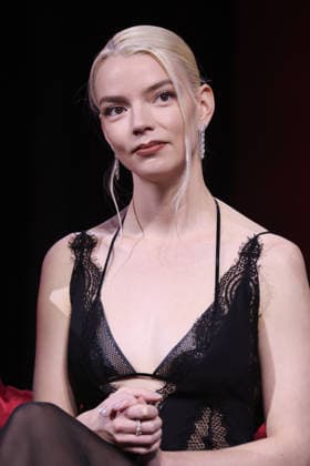 Anya Taylor Joy is seen on stage during the Closing Ceremony during the 22nd Marrakech International Film Festival during the Closing Ceremony during the 22nd Marrakech International Film Festival Marrakech, Morocco 06 12 2025 451320 2025 12 06 MARRAKECH Morocco  Copyright: xRomualdxMeigneuxx xStarfacex STAR_451320_024