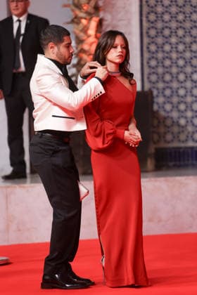 Jenna Ortega attends the Closing Red Carpet during the 22nd Marrakech International Film Festival Marrakech, Morocco 06 12 2025 451320 2025 12 06 MARRAKECH Morocco  Copyright: xRomualdxMeigneuxx xStarfacex STAR_451320_176
