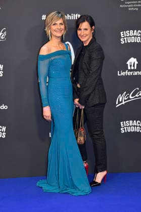Barbara Hahlweg and Petra Glinski at the 20 McDonald s Benefit Gala in aid of the McDonald s Childrens Aid Foundation at the Eisbach Studios in Munich, 06 12 2025 Foto:xB.xInsingerx xFuturexImagex mcdonalds_5207