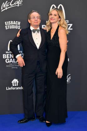 Wigald Boning with his wife Teresa Boning at the 20 McDonald s Benefit Gala in aid of the McDonald s Childrens Aid Foundation at the Eisbach Studios in Munich, 06 12 2025 Foto:xB.xInsingerx xFuturexImagex mcdonalds_5223