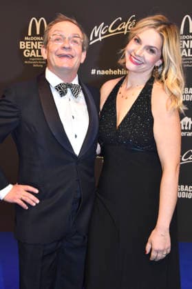 Wigald Boning with his wife Teresa Boning at the 20 McDonald s Benefit Gala in aid of the McDonald s Childrens Aid Foundation at the Eisbach Studios in Munich, 06 12 2025 Foto:xB.xInsingerx xFuturexImagex mcdonalds_5225