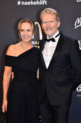 Achim Thysssen with wife Anja Thyssen at the 20 McDonald s Benefit Gala in aid of the McDonald s Childrens Aid Foundation at the Eisbach Studios in Munich, 06 12 2025 Foto:xB.xInsingerx xFuturexImagex mcdonalds_5273