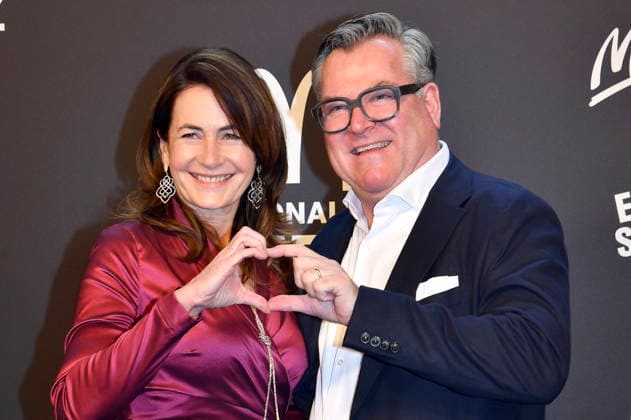 Natalie Schmid and Josef Schmid at the 20 McDonald s Benefit Gala in aid of the McDonald s Childrens Aid Foundation at the Eisbach Studios in Munich, 06 12 2025 Foto:xB.xInsingerx xFuturexImagex mcdonalds_5288