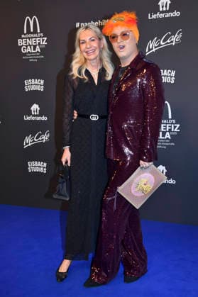 Saskia Greipl Kostantinidis and Julian F M Stoeckel at the 20 McDonald s Benefit Gala in aid of the McDonald s Childrens Aid Foundation at Eisbach Studios Munich, 06 12 2025 Foto:xB.xInsingerx xFuturexImagex mcdonalds_5329