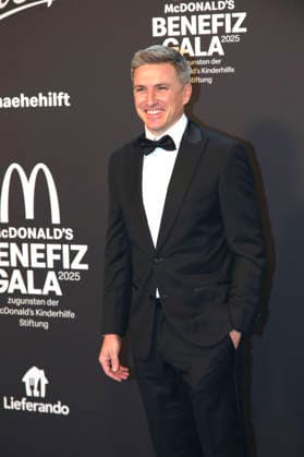 Tobias Schweinsteiger at the 20 McDonald s Benefit Gala in aid of the McDonald s Childrens Aid Foundation at the Eisbach Studios in Munich, 06 12 2025 Foto:xAgenturxWehnertx xGränzdörferx xFuturexImagex mcdonalds_5349