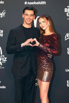 Diego Pooth with girlfriend Louisa Büscher at the 20 McDonald s Benefit Gala in aid of the McDonald s Childrens Aid Foundation at the Eisbach Studios in Munich, 06 12 2025 Foto:xAgenturxWehnertx xGränzdörferx xFuturexImagex mcdonalds_5395