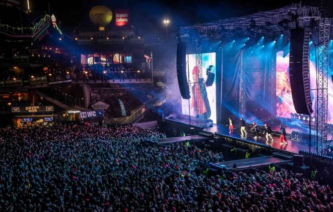 06 12 2025, Schladming, AUT, On the road in Styria, Ski Opening 2025, DAY 2, Backstreet Boys, in the picture Backstreet Boys,