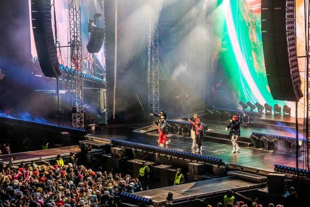 06 12 2025, Schladming, AUT, On the road in Styria, Ski Opening 2025, DAY 2, Backstreet Boys, in the picture Backstreet Boys,