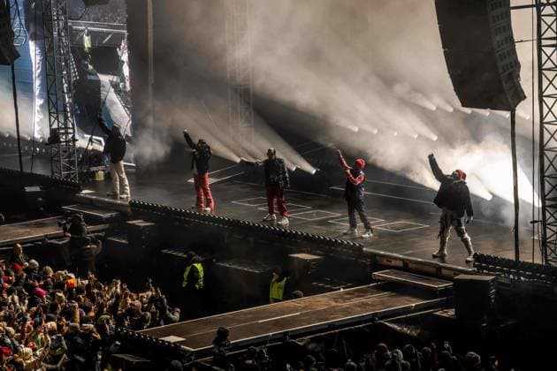 06 12 2025, Schladming, AUT, On the road in Styria, Ski Opening 2025, DAY 2, Backstreet Boys, in the picture Backstreet Boys,