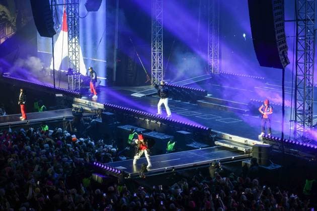 06 12 2025, Schladming, AUT, On the road in Styria, Ski Opening 2025, DAY 2, Backstreet Boys, in the picture Backstreet Boys,