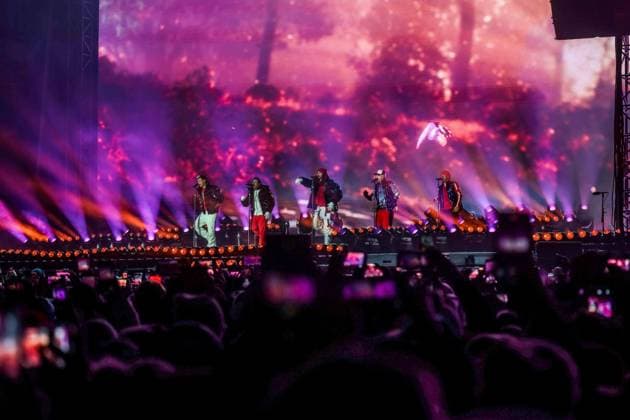 06 12 2025, Schladming, AUT, On the road in Styria, Ski Opening 2025, DAY 2, Backstreet Boys, in the picture Backstreet Boys,