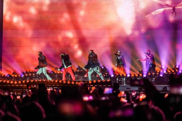06 12 2025, Schladming, AUT, On the road in Styria, Ski Opening 2025, DAY 2, Backstreet Boys, in the picture Backstreet Boys,