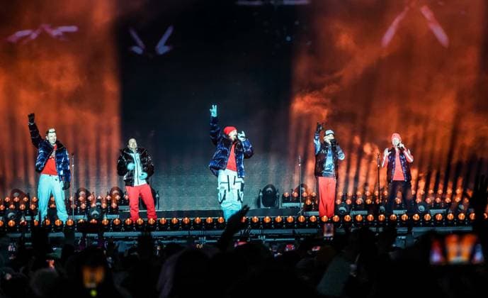 06 12 2025, Schladming, AUT, On the road in Styria, Ski Opening 2025, DAY 2, Backstreet Boys, in the picture Backstreet Boys,